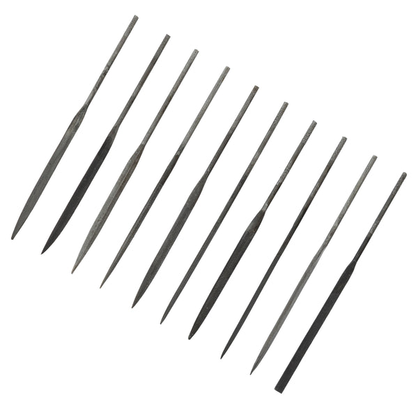 Needle File Set Assorted Medium Cut Files for General Use & Craft Projects 10pc