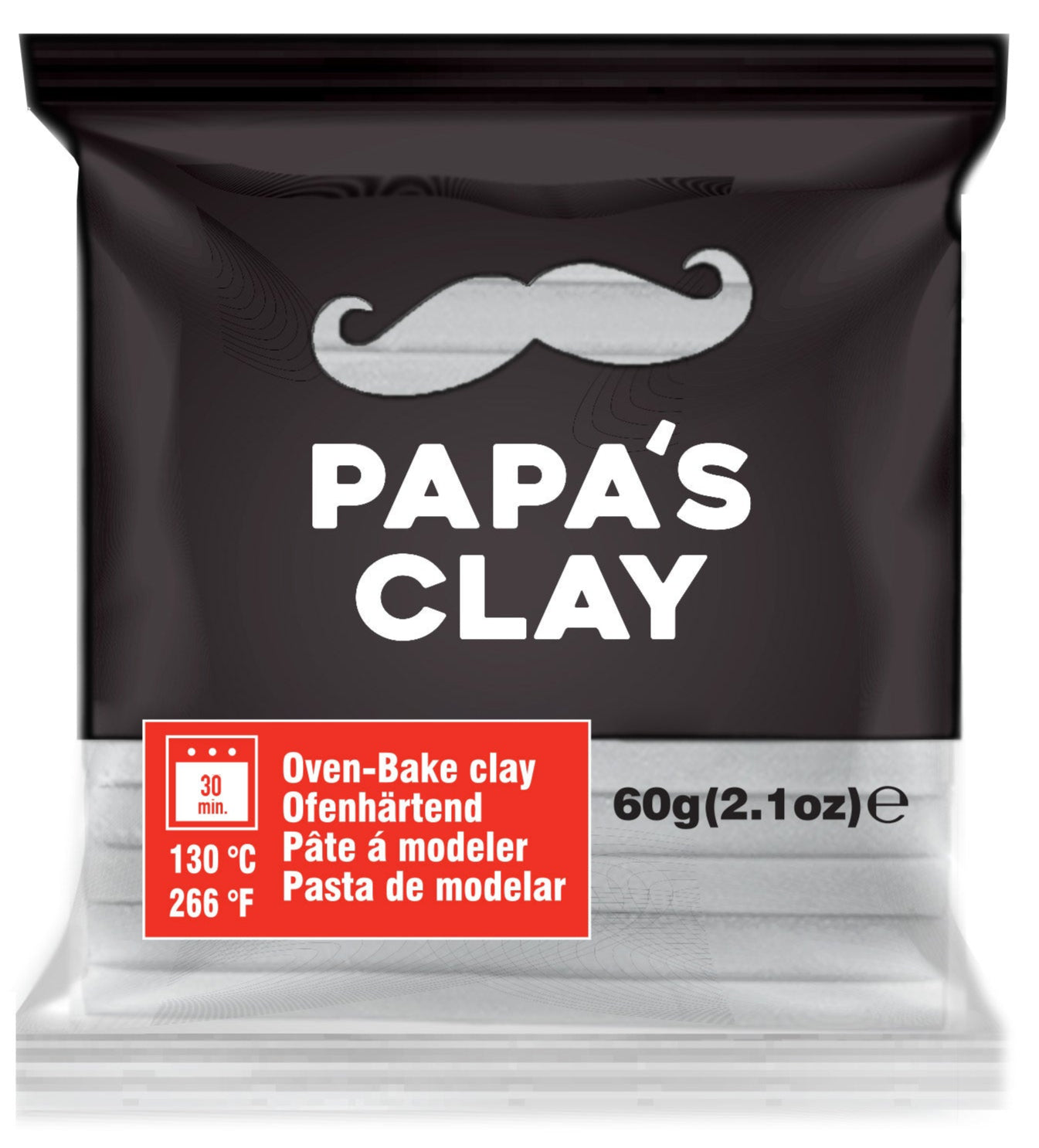 Papa's Clay - Pastel Gray