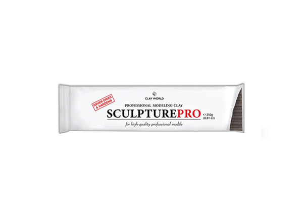 SCULPTURE PRO HARD GRAY SINGLE | Professional Oil-Based Non-Drying Sculpting Clay 1000 g