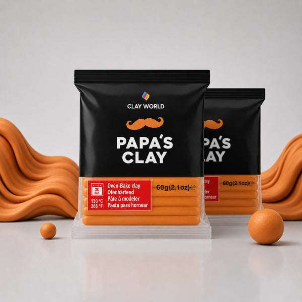 Papa’s Clay Ocher Polymer Clay