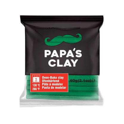 Papa’s Clay Green Polymer Clay