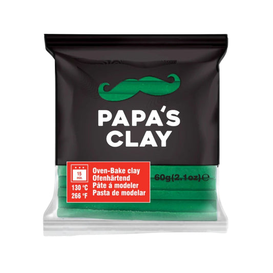 Papa’s Clay Green Polymer Clay