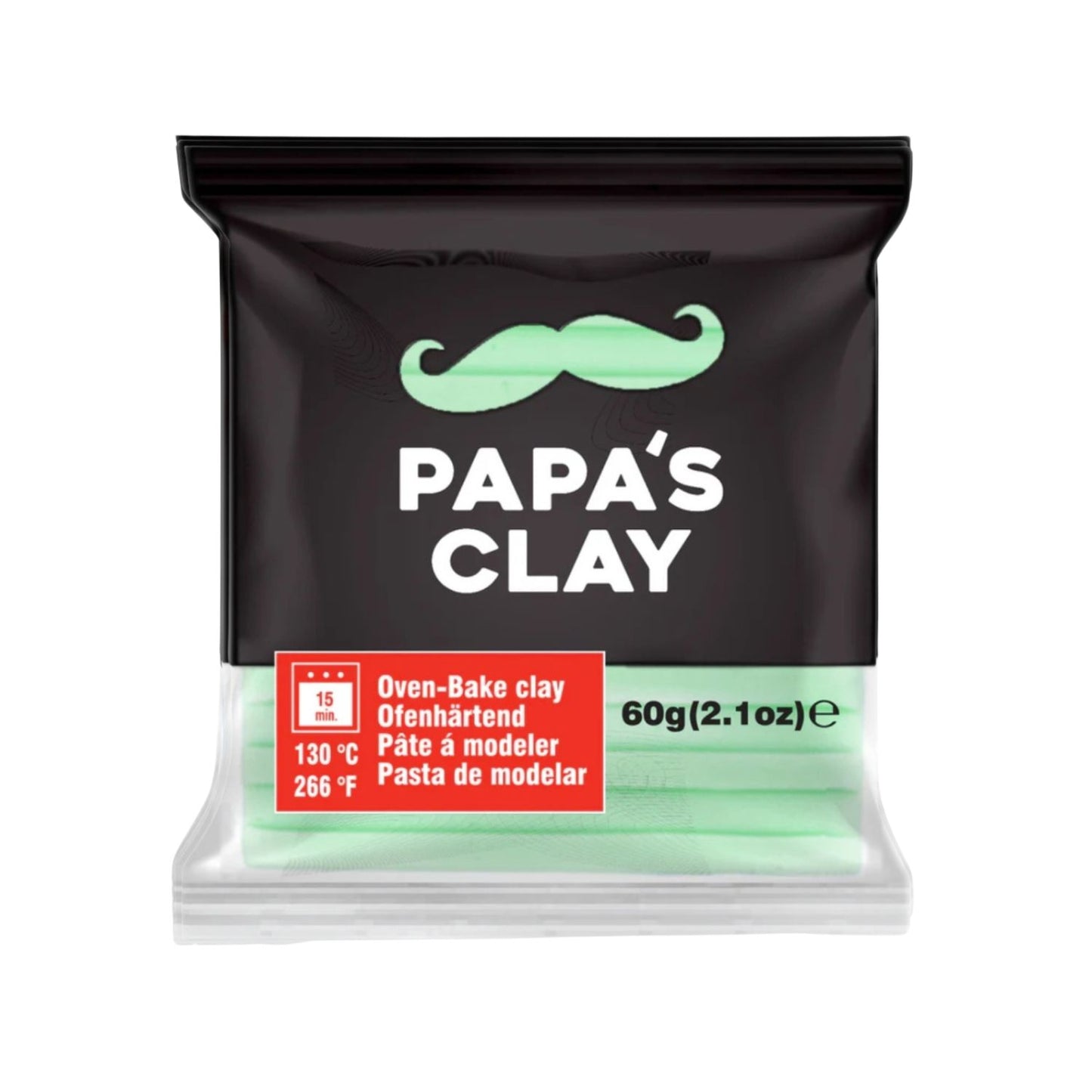 Papa’s Clay Mint Green Polymer Clay