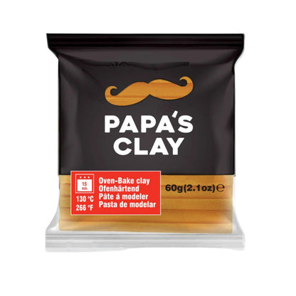 Papa’s Clay Mustard Yellow Polymer Clay