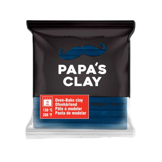 Papa’s Clay Navy Blue Polymer Clay