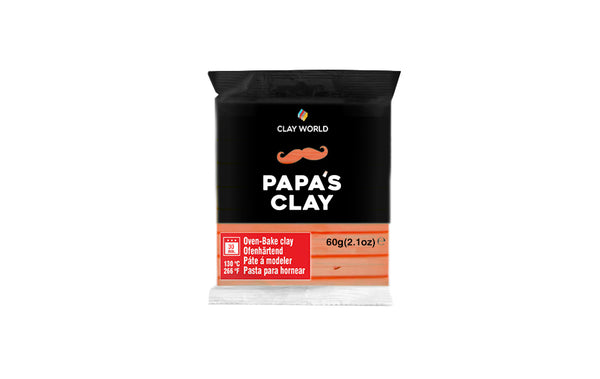 Papa’s Clay Neon Peach Polymer Clay