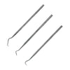 Stainless Steel Probe Set, Precision Modeling & Sculpting Tools with Storage Wallet, 3pc