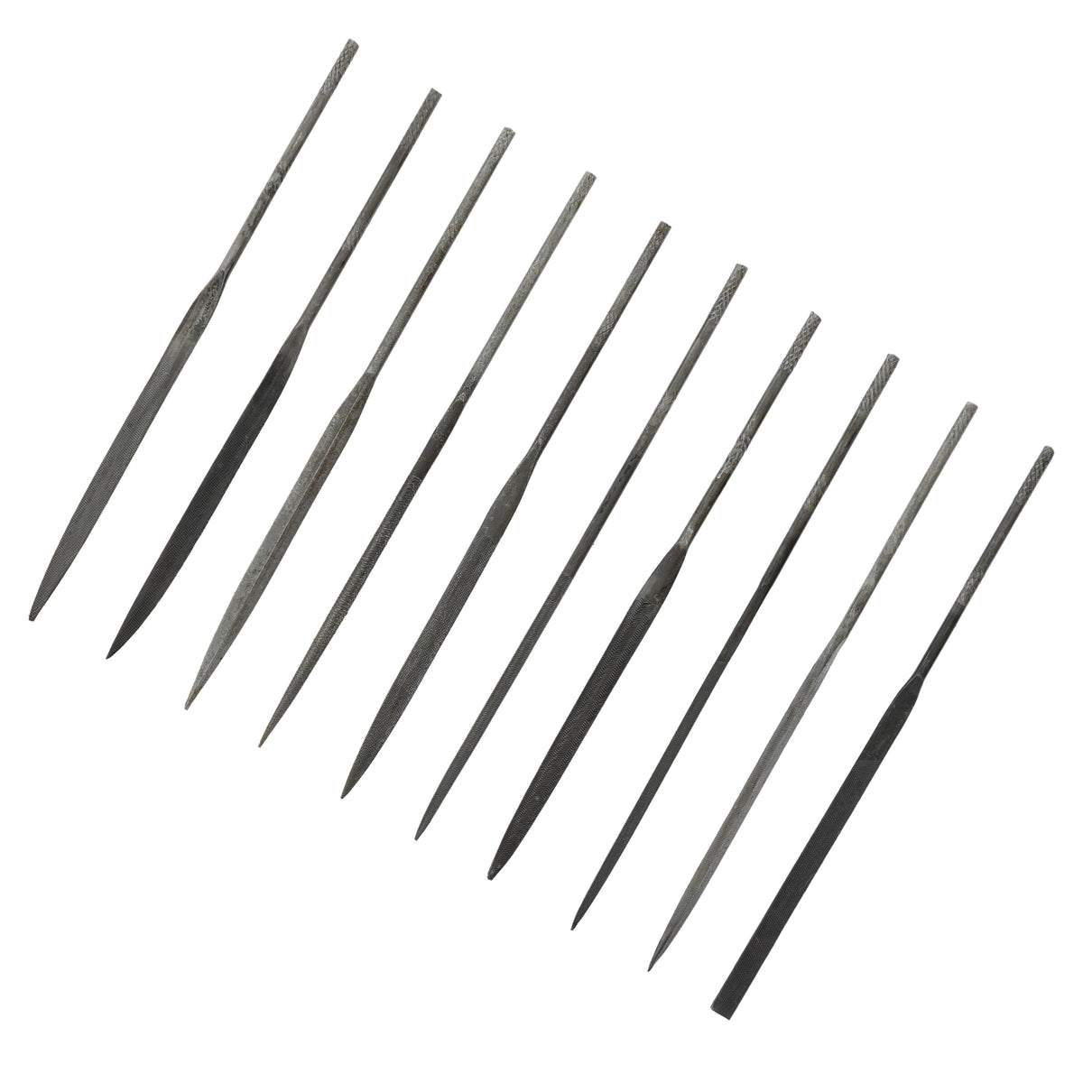 Needle File Box Medium Needle File Set Assorted Medium Cut Files for General Use & Craft Proj ...