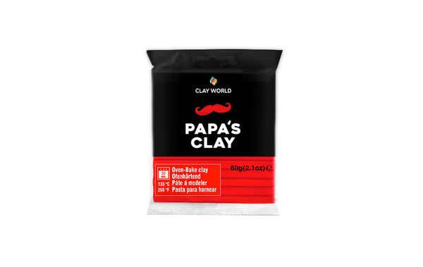 Papa’s Clay Red Polymer Clay