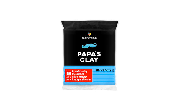 Papa’s Clay Sky Blue Polymer Clay