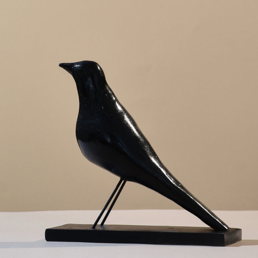 Zakrivljeni strugač / rezbar sa dugom ivicom