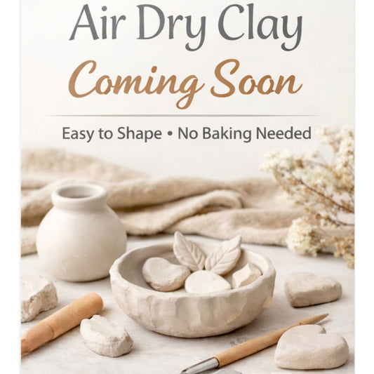 Air Dry Clay, Smooth & Easy Modeling Clay for Crafting | Coming Soon