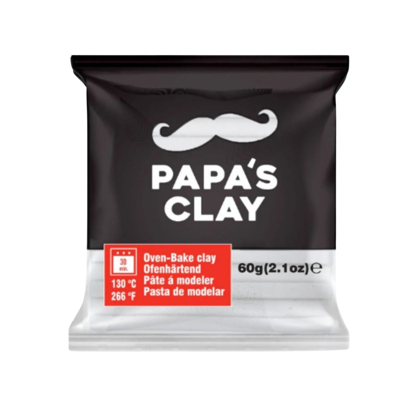 Papa’s Clay White Polymer Clay