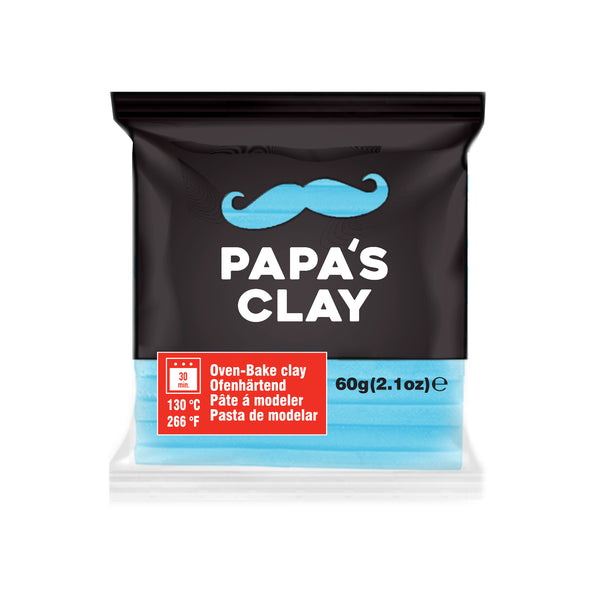 Papa’s Clay Sky Blue Polymer Clay