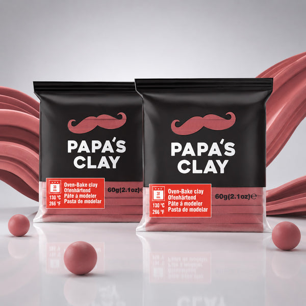 Papa’s Clay Brown Premium Polymer Clay