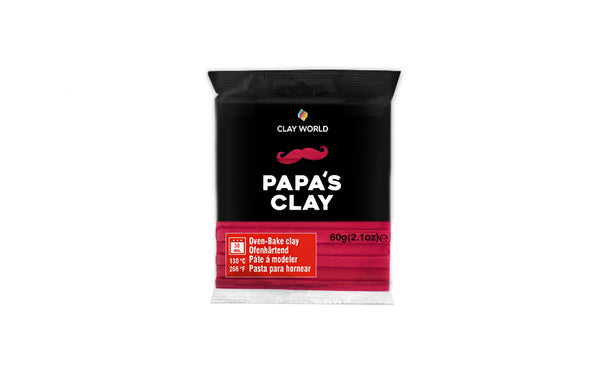 Papa's Clay - Burgundy