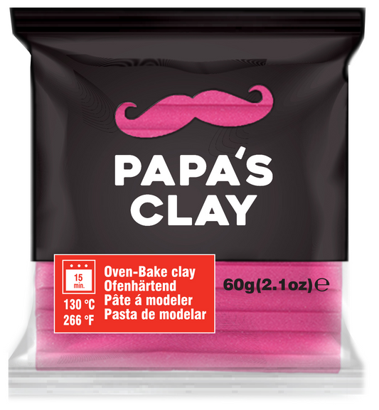 Papa's Clay - Fuchsia