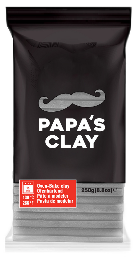 Papa's Clay - Gray