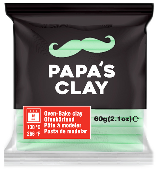 Papa's Clay - Mint Green