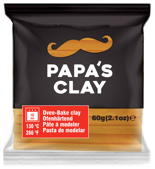 Papa's Clay - Mustard Yellow