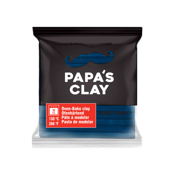 Papa’s Clay Navy Blue Polymer Clay
