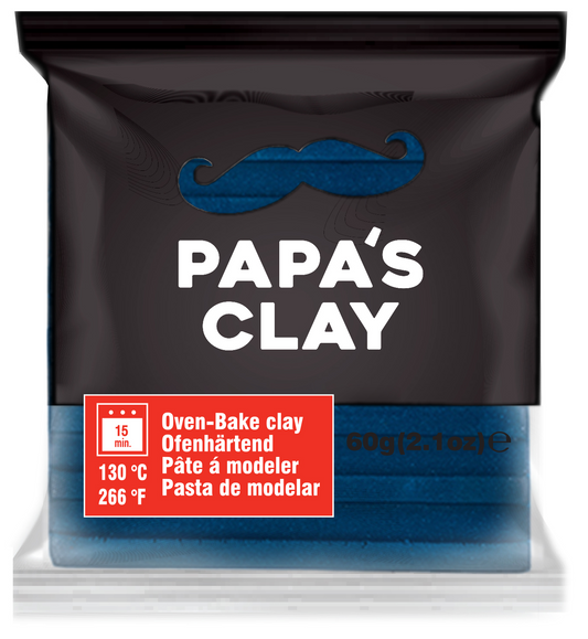 Papa's Clay - Navy Blue
