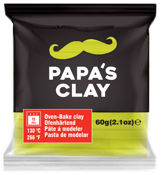 Papa's Clay - Neon Yellow