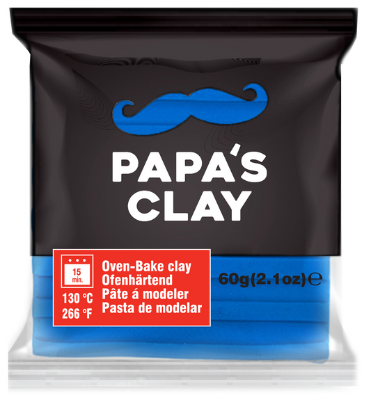 Papa's Clay - Ocean Blue