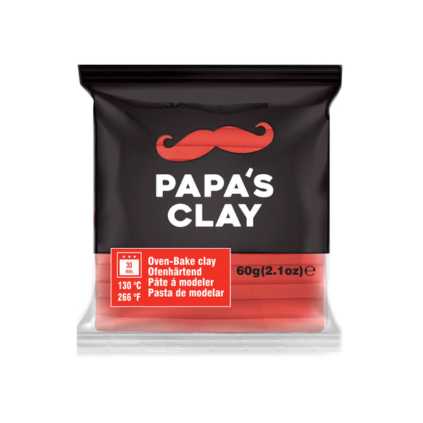 Papa’s Clay Orange Polymer Clay