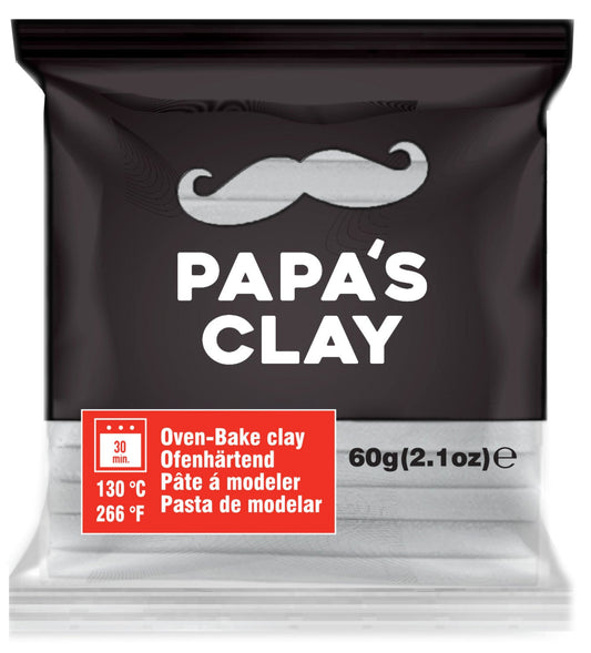 Papa's Clay - Pastel Gray