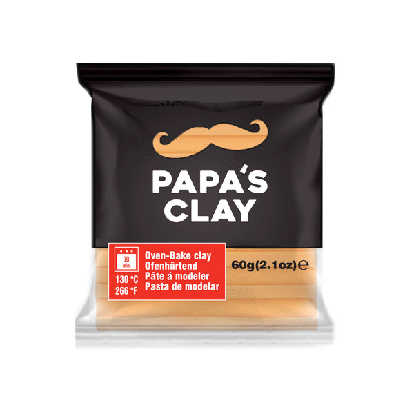 Papa’s Clay Neon Peach Polymer Clay