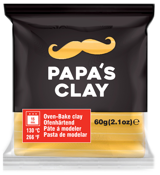 Papa's Clay - Warm Yellow