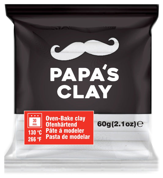 Papa's Clay - White