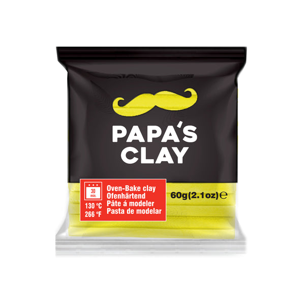 Papa’s Clay Yellow Polymer Clay