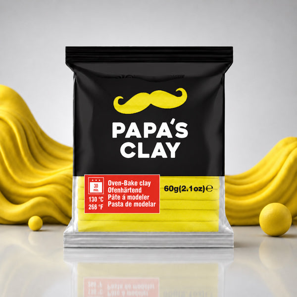 Papa’s Clay Yellow Polymer Clay